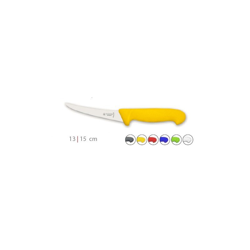 Cuchillo de seguridad para industria cárnica: Venta de cuchillo de corte profesional curvo guiesser
